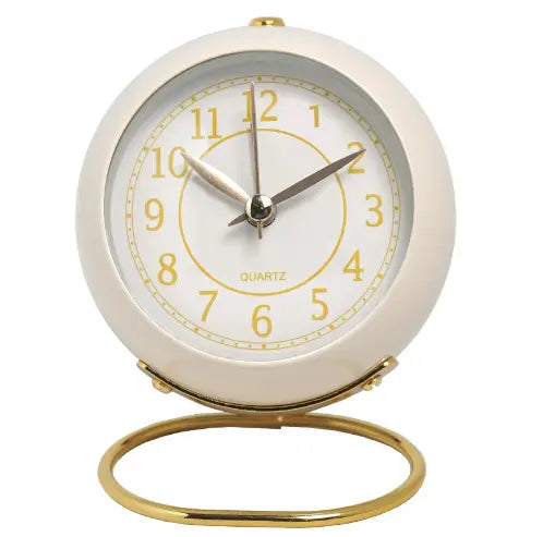 European metal clock creative silent children electronic alarm clock simple living room bedroom eprolo