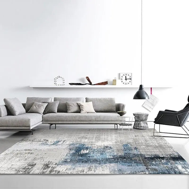 Geometric Printed Carpet Living Room Large Area Rugs Carpet Modern Home Living Room Decoration Bedroom Washable Floor Lounge Rug - Premium  from DELIGHTHOME - Just £15.12! Shop now at DELIGHTHOME