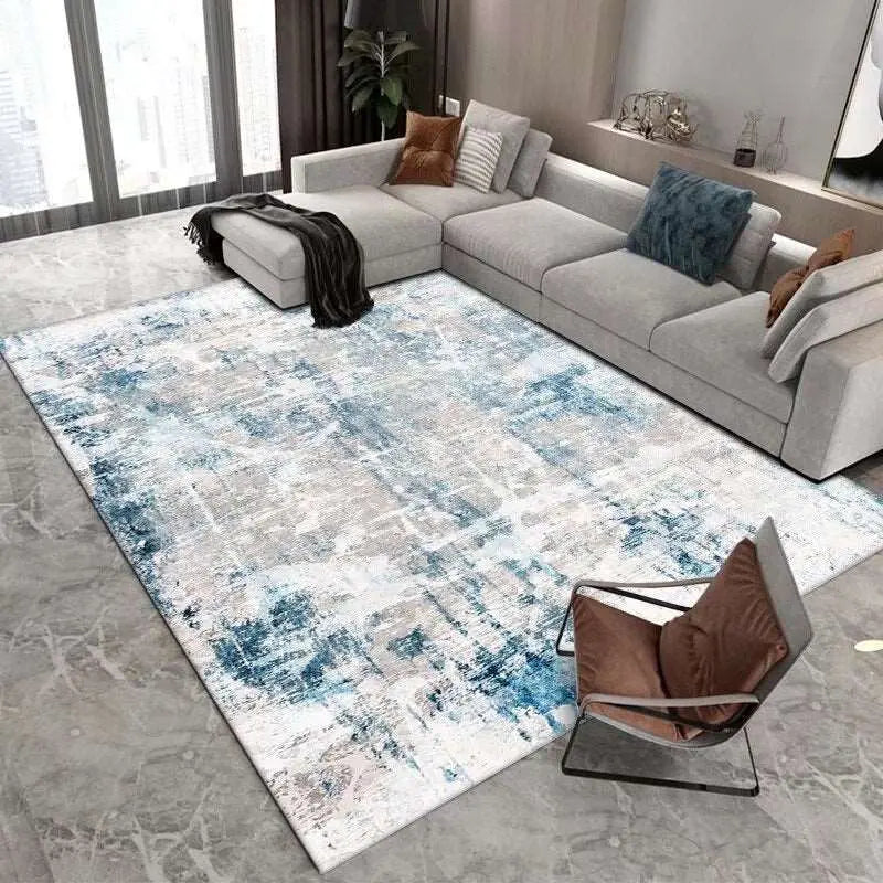 Geometric Printed Carpet Living Room Large Area Rugs Carpet Modern Home Living Room Decoration Bedroom Washable Floor Lounge Rug - Premium  from DELIGHTHOME - Just £15.12! Shop now at DELIGHTHOME