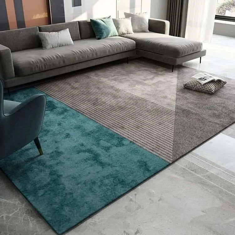 Geometric Printed Carpet Living Room Large Area Rugs Carpet Modern Home Living Room Decoration Bedroom Washable Floor Lounge Rug - Premium  from DELIGHTHOME - Just £15.12! Shop now at DELIGHTHOME