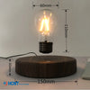 Imitation Wood Grain Magnetic Levitation Light Bulb Night Light Bedside Decoration Table Lamp Creative Girlfriend Birthday Gift eprolo